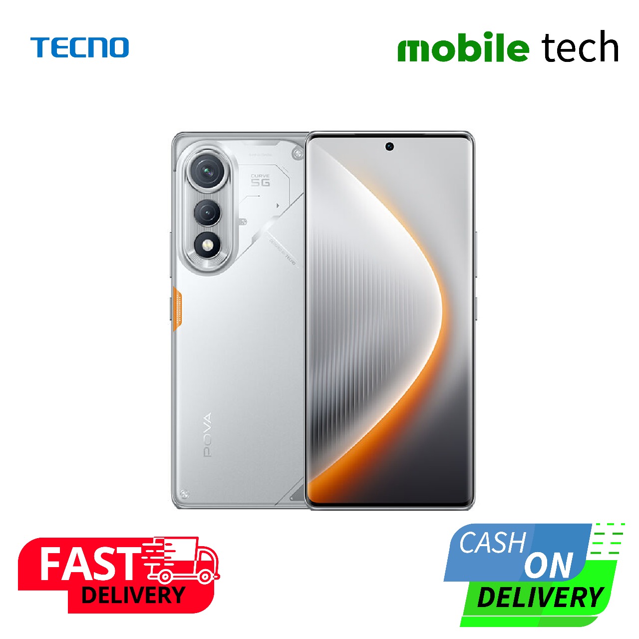 Tecno POVA Curve 5G 8GB/256GB