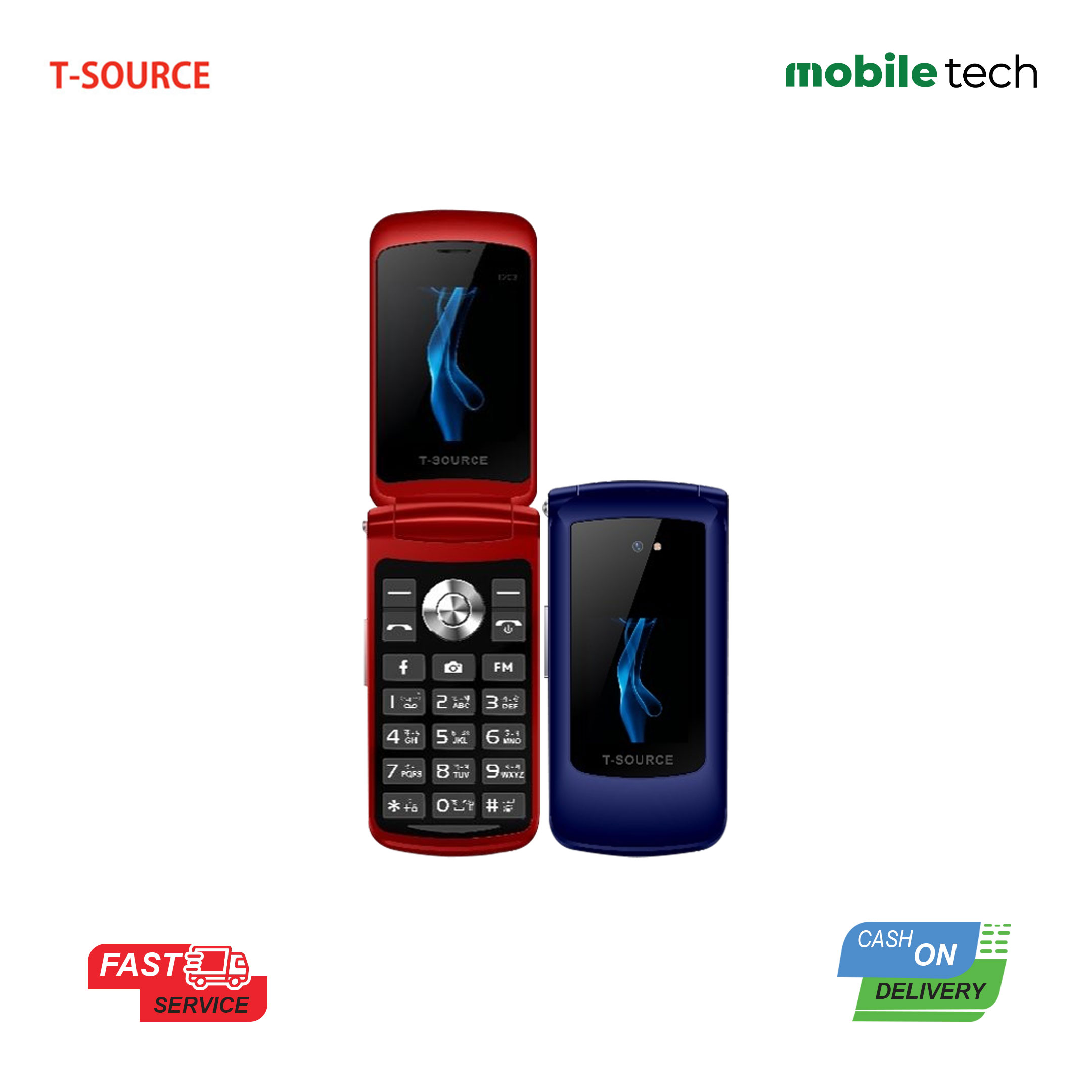 T-Source T203 Folding Dual Display M